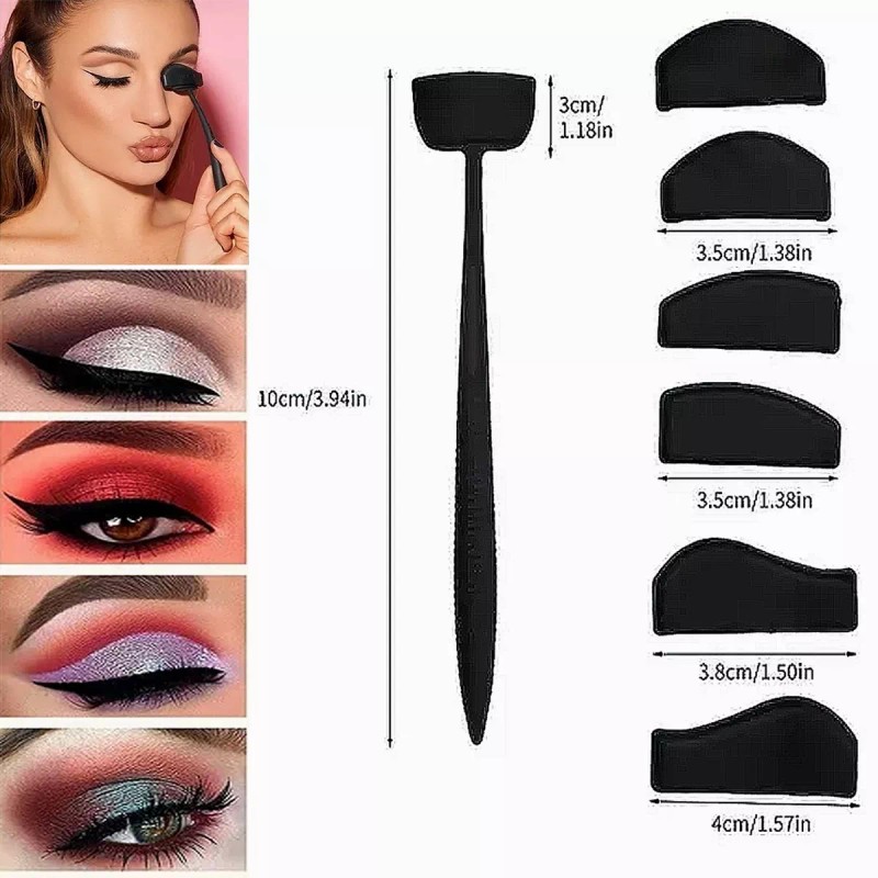 Dolores 8pcs Maquillaje Sombra Ojos Sello Forma Contorn Facial Palet