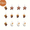 Decorative Boho Shower Curtain Rod Hooks Rust Proof for Shower