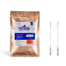 LINELIFT by Y2SKIN KOREA - PDO SHARK Threads for Face Lifting, Collagen Production, Sharp Tip - 20PCS (19G (100mm-170mm), L/B Type)