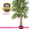 VANLIG Planta Artificial Bamboo de 1.5mts Incluye Maceta para Interiores