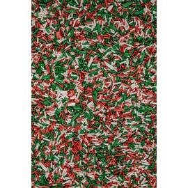 SPRINKLY - Glimmer Strands (No E171) - Red, White & Green - 30g