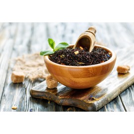 Tasty Pott Organic Black Assam Tea I Tea Blend I Melissa I Stone Clover I Cowflower I Lavender I Hot Drink I Relaxation I in a Bag (Organic Black Assam Tea 1000 g)