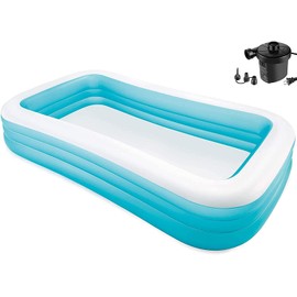Swim Center Family Inflatable Pool with Pump (2343)