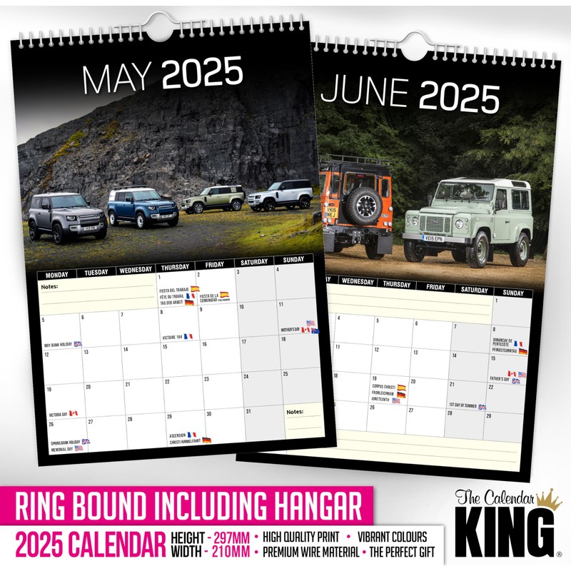 The Calendar King // Landy Defender - Landie Defender -