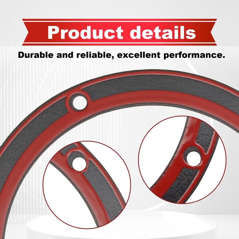 5 Holes Twin Cam Derby Cover Gasket 25416-99X Compatible with