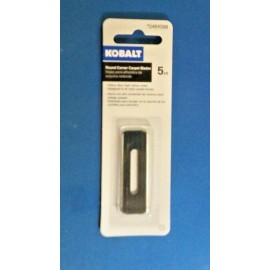 Kobalt Round Corner Carpet Blades 5ct Pack Heavy Duty High Carbon Steel 2491098