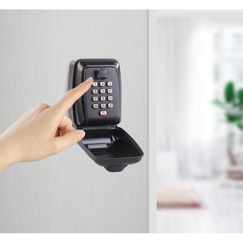 Xcase Wall Key Safe: Key Safe with 12 Digit Number