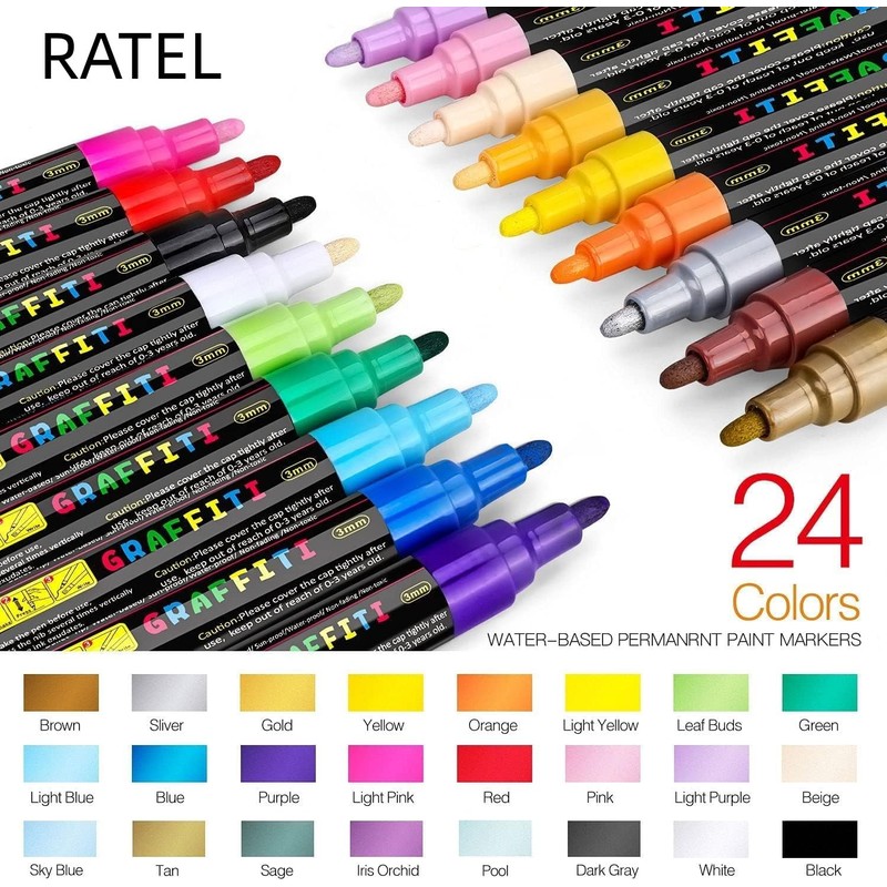 Ratel 3 mm Pens