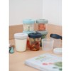 BÉABA, Set of 6 Storage Containers, Clip, Stackable Containers, 100%