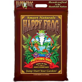 FoxFarm FX14082 Happy Frog Bag, 12 Quart Potting Soil, Brown