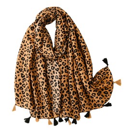 FAIRYGATE Scarf for Men and Women Oversized XXL Warm and Soft Loop Stole, 560201, 70.8X33.5 Inch