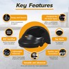 AMPED Off-Road DOT Certified UTV Open Face Helmet - Lightweight