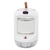 Mini Air Conditioner Humidifier Aromather 3 Gears 5 Blades USB