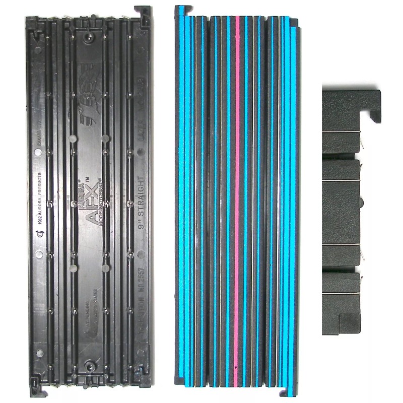 AFX 6pc 1983 Aurora AFX Speed-Lok 9" LAZER STRAIGHT Slot