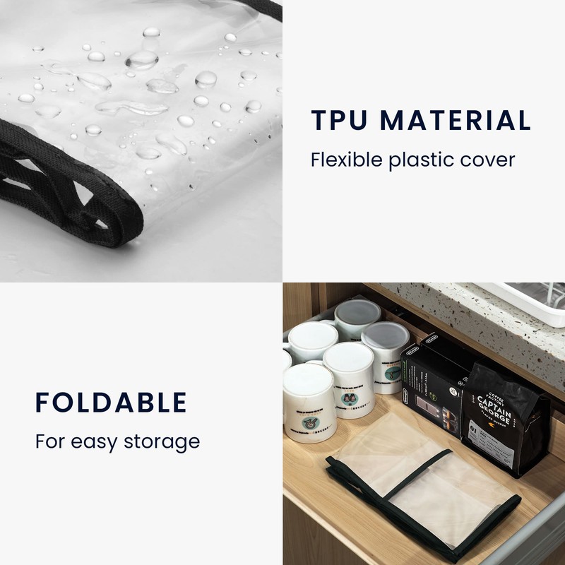 kwmobile Cover Compatible with KitchenAid 4,3-4,8 Litre - TPU Plastic