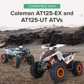 AlveyTech 428 Chain 45 Tooth Sprocket for Coleman AT125-EX & AT125-UT ATVs - Replacement Rear Sprocket for Go Kart, Mini Bike, ATV, UTV, Quad, 45T, 428 Chain, Drive Sprocket Part