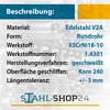 Stahl-Shop24 - Stainless Steel Round Tube Hollow Profile Welded for