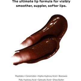 U Beauty The PLASMA Tinted Lip Compound Anti-Wrinkle & Anti-Aging Treatment - Shimmery Plumping Lip Gloss with Hyaluronic Acid, Shea Butter, Salicylic Acid & Peptides to Deeply Hydrate,Sable- 15 mL