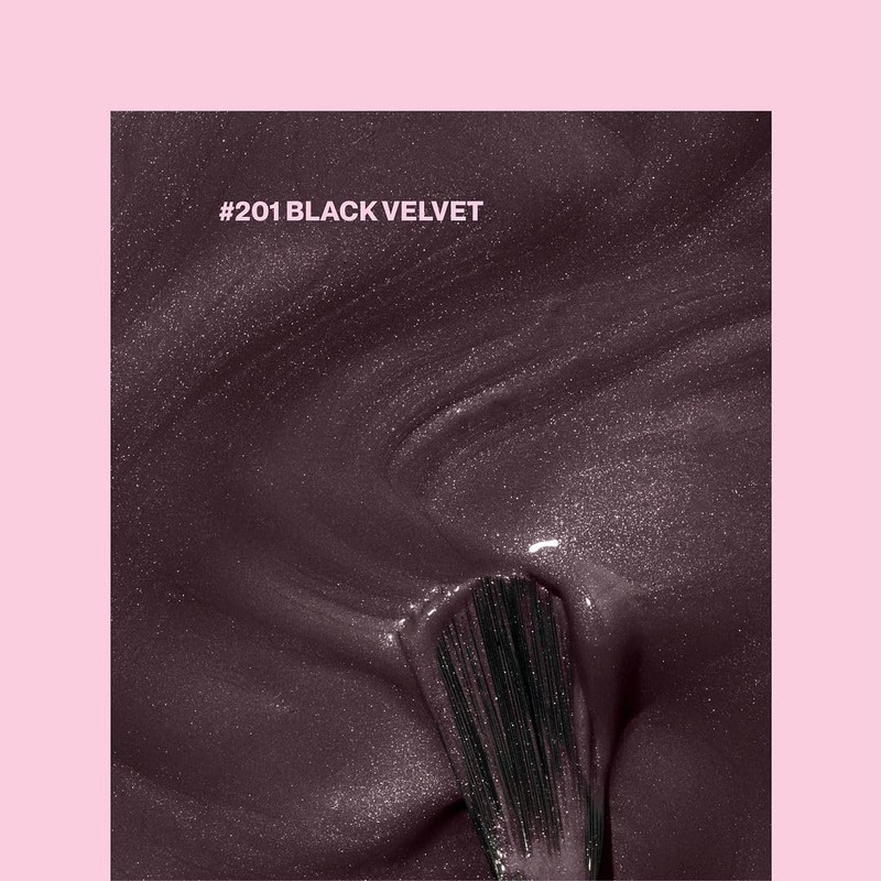 Pink Gellac Black Velvet. Professional Gel Nail Polish Shellac UV