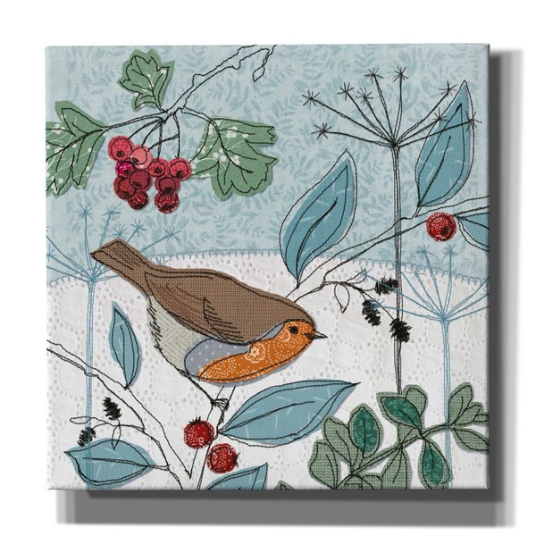 Epic Graffiti 'Robin Collage' by Elle Media Group Ltd Canvas