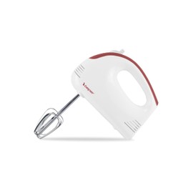 BEPER P102SBA110 Electric Whisk, 200 W, 5 Speeds, Stainless Steel Whisk, Removable and Easy to Clean