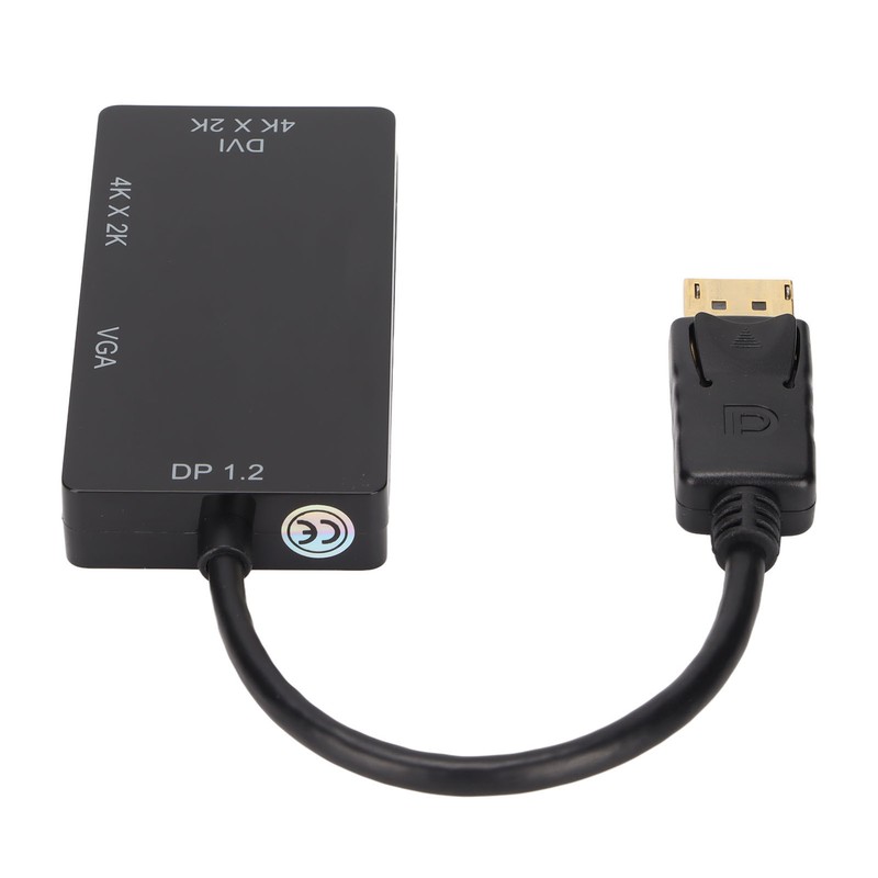 DisplayPort to VGA Video Adapter 3 in 1 Portable DP