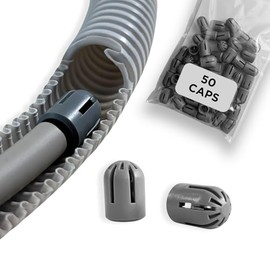 Cable retraction aid for empty pipes, fixed retraction aid for empty pipes, NYM 3x, 4x & 5 x 1.5 mm² and 3 x 2.5 mm² for craftsmen and laymen (50, NYM Grey Allround)