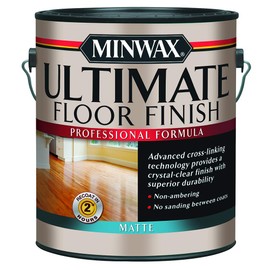 Minwax 131040000 Utimate Floor Finish, Matte, 16 Ounce