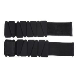 M METERXITY Wrist & Ankle Weights - Adjustable Silicone Bracelet Wrist Weights for Men Women, Apply to Yoga, Pilates, Aerobics (Black)