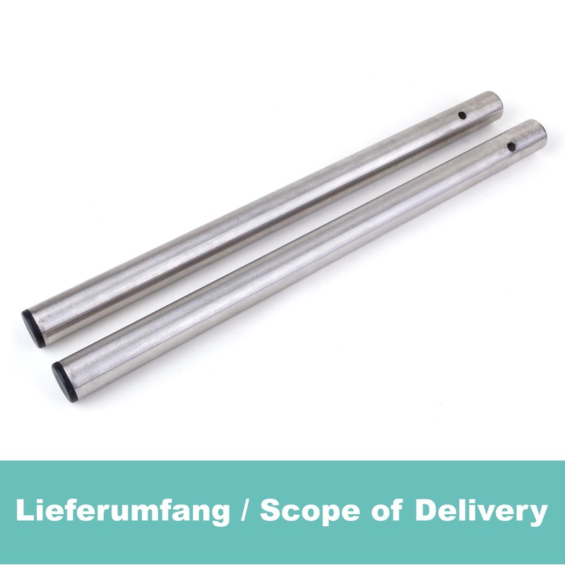 PULLUP & DIP Straight Pull-Up Bar Set as Extension for