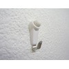 Daisen N04007328 Picture Frame Hanging Hardware White Hook Pin for