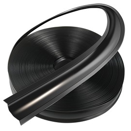 RV Trim Molding Insert 1" - RV Vinyl Trim Insert 50’ Black - Camper Trim Molding Exterior, UV-Resistant RV Weather Stripping Exterior, for Camper Travel Trailer