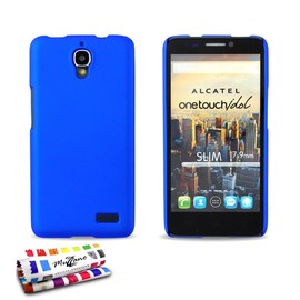 MUZZANO Original Le Pearls Rigid Case for Alcatel One Touch Idol - Blue