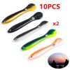 Unbranded 10Pcs Fishing Lures Fake Bait, Soft Bionic Fishing Lure