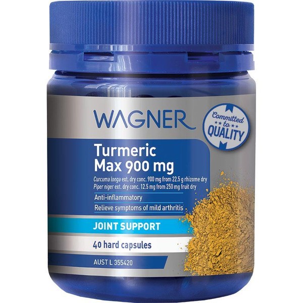 Wagner Turmeric Max 900mg 40 Capsules