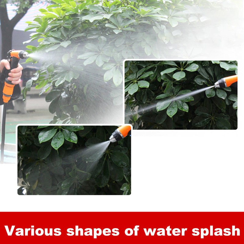 High Pressure Water Spray Gun Copper Nozzle Garden with 20ft