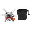 Folding Stove Burner Mini Size Quick Ignition Freely Adjust Foldable