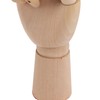 Flexible Wooden Hand Model Moveable Wooden Artists Manikin Hand Figure