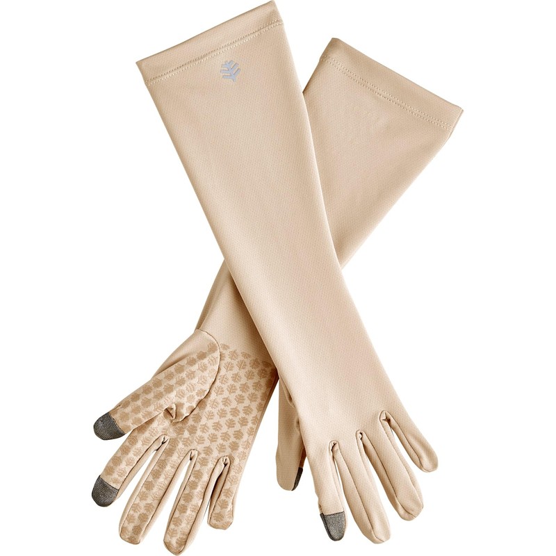 Coolibar Mid-Length UV Sun Glove with Touchscreen Tips - UPF