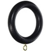 Bulk Hardware BH05963 Wood Curtain Pole Rings With Screw Eye