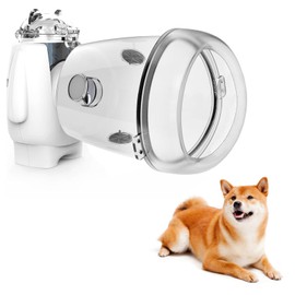 STARSUM Pet Nebulizer for Dogs, Dog Nebulizer and Inhaler Mask for Dog, Low Noise and Light Weight, Suitable for Medium-Sized Dogs (M)