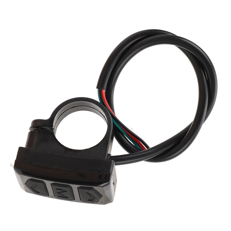 Electric Bike Display Switch Slip Resistant Ergonomic Sensitive Electric Bicycle