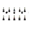 IRONWALLS 4-side 9005 LED Bulbs Headlight High or Low beam