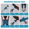 Toilet Plunger Drain Clog Remover: High Pressure Air Drainage Blaster
