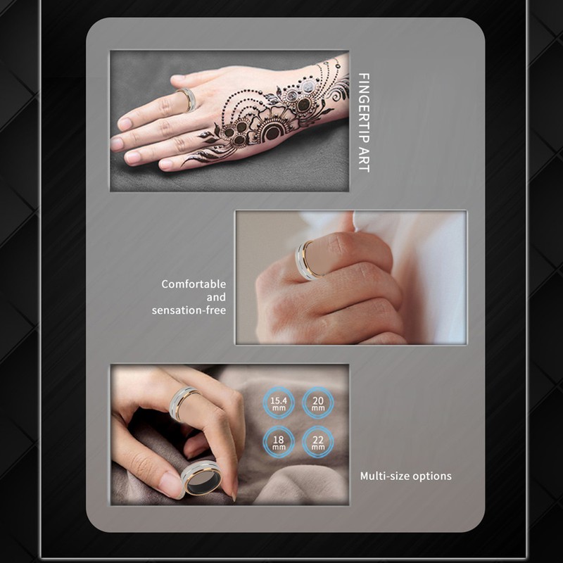 Smart Health Ring with APP Sleep Monitoring Step Counting Camera