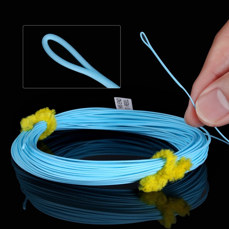 Anglerbasics Fly Line Floating Fishing Stream Weight Forward with Welded