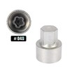 X AUTOHAUX Anti-Theft Wheel Bolt Wrench with Wheel Nut Wrench