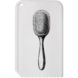 Azeeda 'Single Hairbrush' Plastic Ice Scraper (IC00038659)