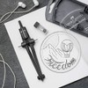 Faber-Castell Stream Quick Set Brújula - Piedra Negra, 174530
