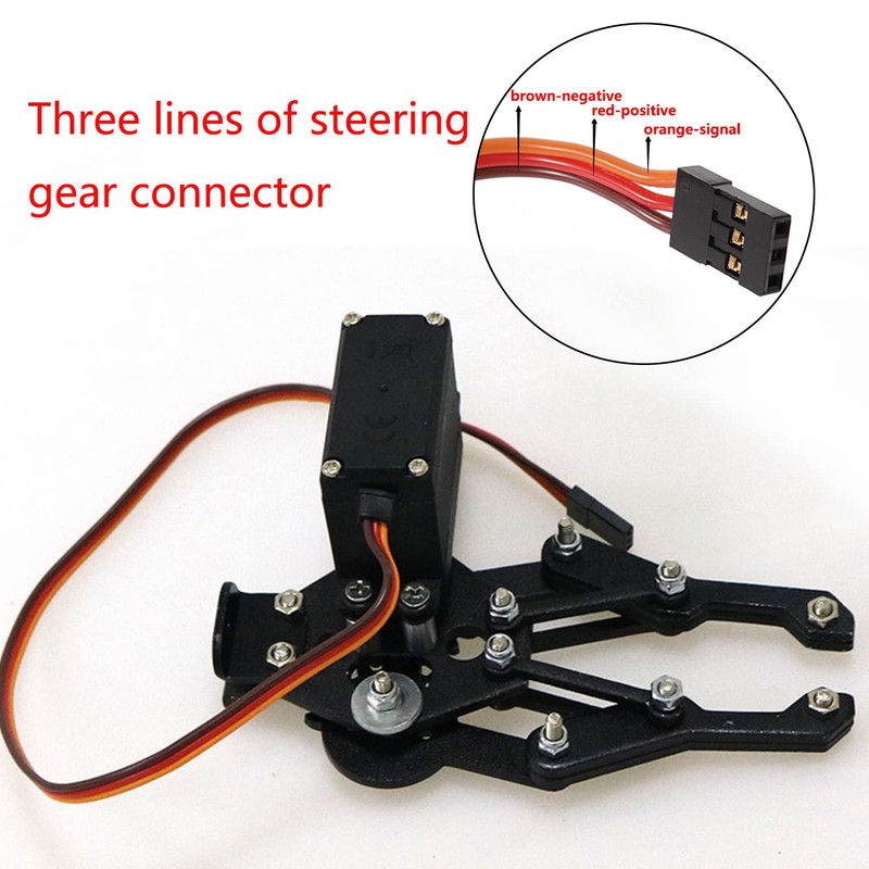 Swaytail Premium Metal Robot Mechanical Claw/Clamp Arm/Gripper with High Torque